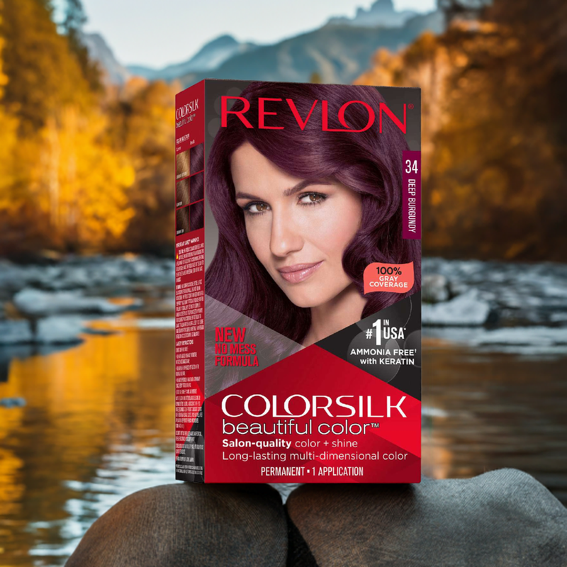 Revlon Colorsilk Hair Color 034 Deep Burgundy