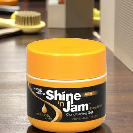 Mielle Rosemary Mint bundle kit + Shine ’N Jam extra hold styling products—tailored for men