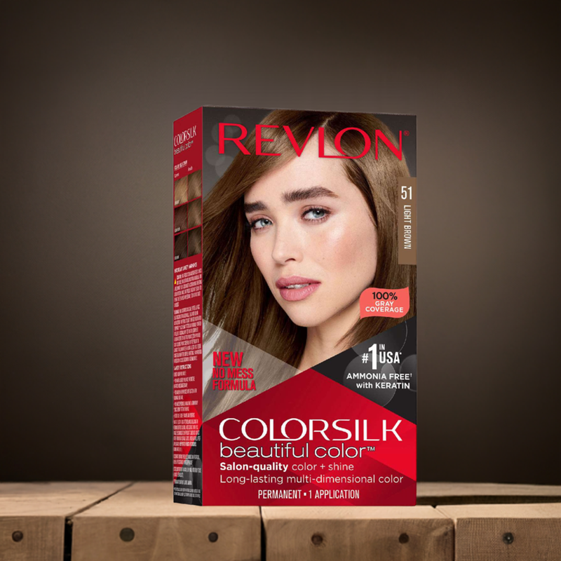 Revlon Colorsilk Hair Color 051 Light Brown