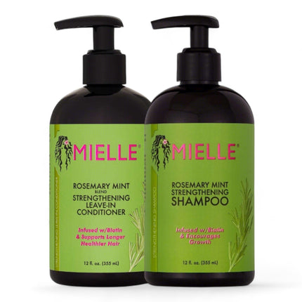 Mielle Rosemary Mint Shampoo & Conditioner Bundle Kit