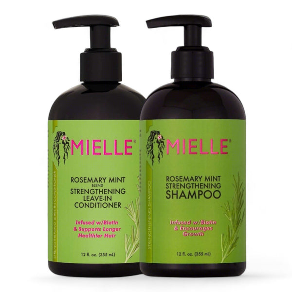 Mielle Rosemary Mint Shampoo & Conditioner Bundle Kit