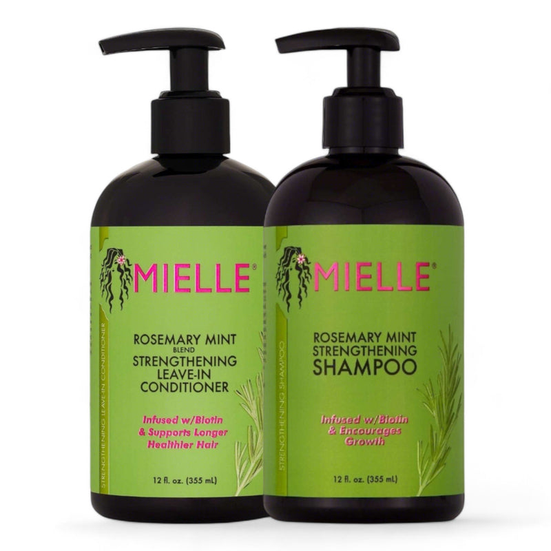 Mielle Rosemary Mint Shampoo & Conditioner Bundle Kit