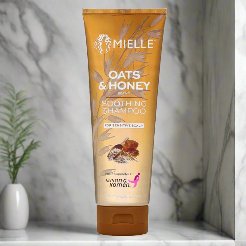 Mielle Oats  Honey Soothing Shampoo For Sensitive Scalp