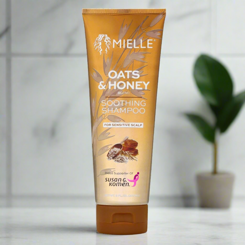 Mielle Oats  Honey Soothing Shampoo For Sensitive Scalp