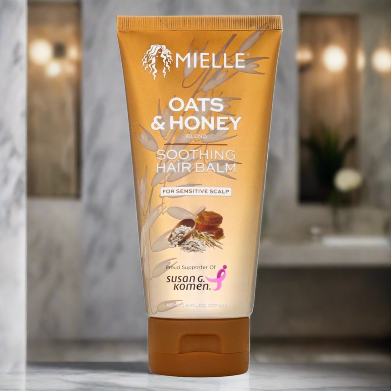 Mielle Oats  Honey Soothing Hair Balm For Sensitive Scalp