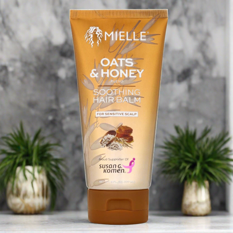 Mielle Oats  Honey Soothing Hair Balm For Sensitive Scalp