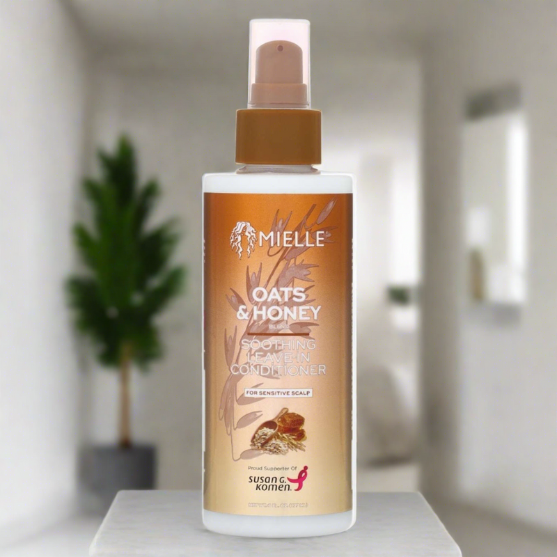 Mielle Oats  Honey Soothing Leave-In Conditioner For Sensitive Scalp