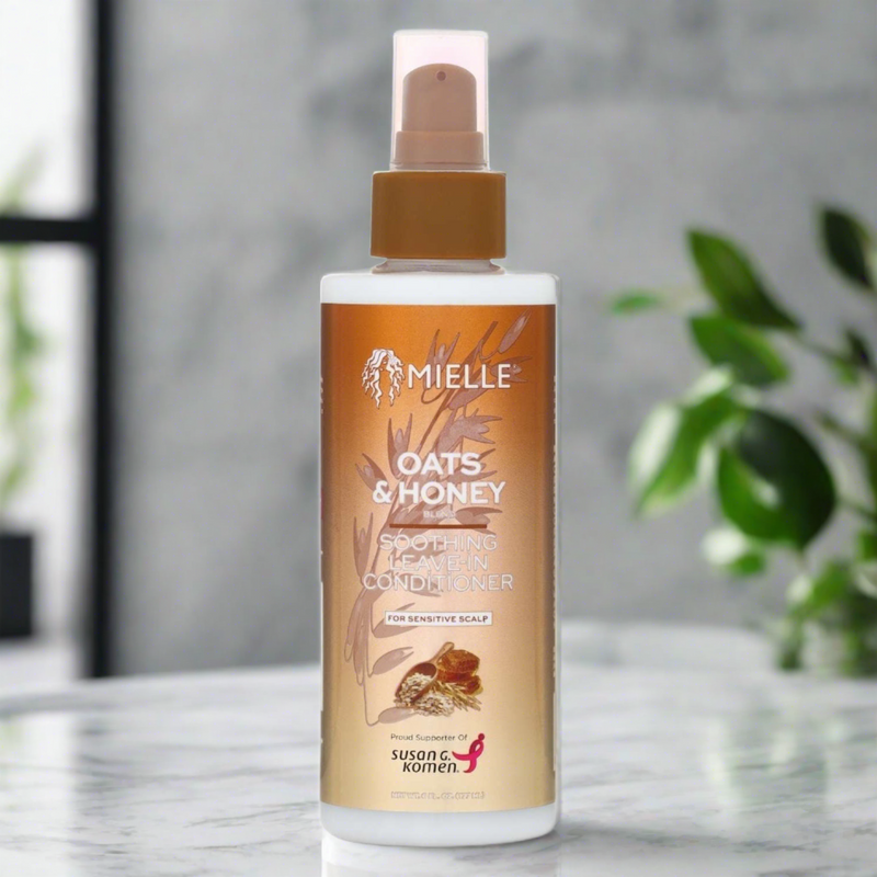 Mielle Oats  Honey Soothing Leave-In Conditioner For Sensitive Scalp