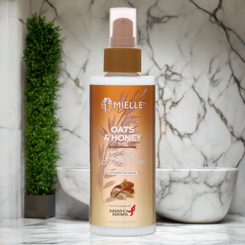 Mielle Oats  Honey Soothing Leave-In Conditioner For Sensitive Scalp