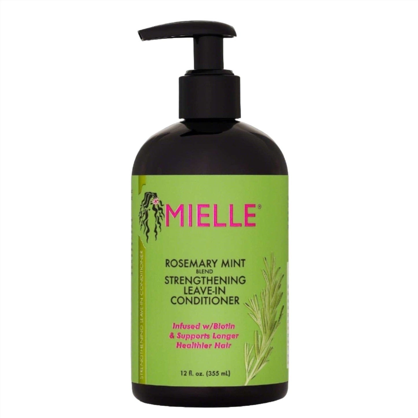 MIELLE Rosemary Mint Strengthening Hair Care Products 4Pcs Bundle Kit