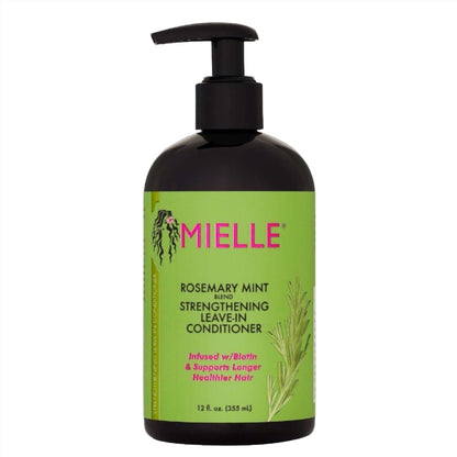 MIELLE Rosemary Mint Strengthening Hair Care Products 4Pcs Bundle Kit