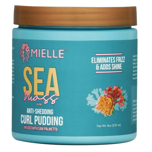 Mielle Sea Moss Anti-Shed Curl Pudding - Define & Strengthen Curls - 8 oz