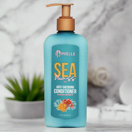 MIELLE Sea Moss Anti-Shedding Conditioner - Strengthen & Hydrate Hair - 8.0 oz