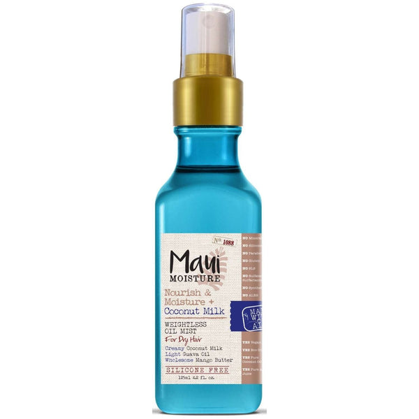 Maui Moisture Nourish  Moisture Coconut Milk Weightless Oil Mist