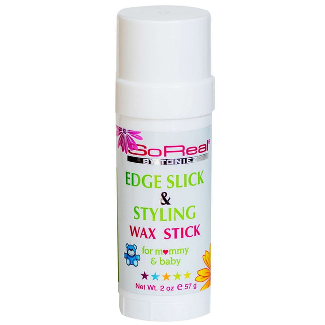 So Real Edge Slick Styling Wax Stick – Smooth Frizz Control & High Shine Hair Wax
