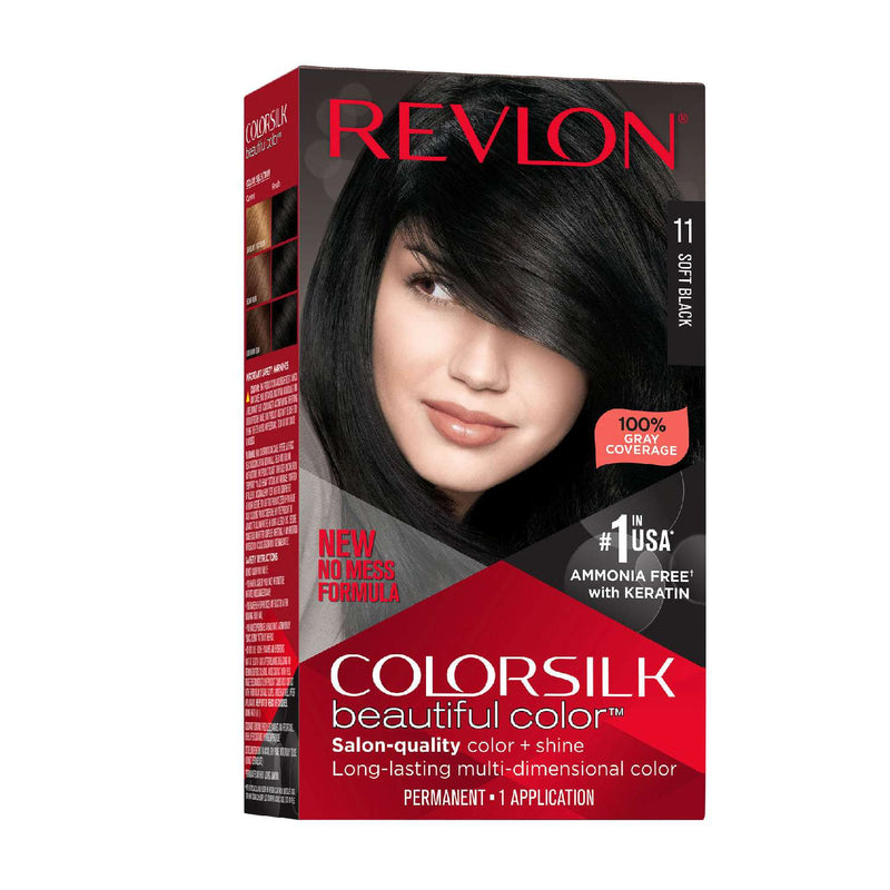 Revlon Color silk Hair Color 011 Soft Black