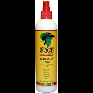 African Essence Braid Sheen Spray – Moisturizing & Conditioning Spray for Braids