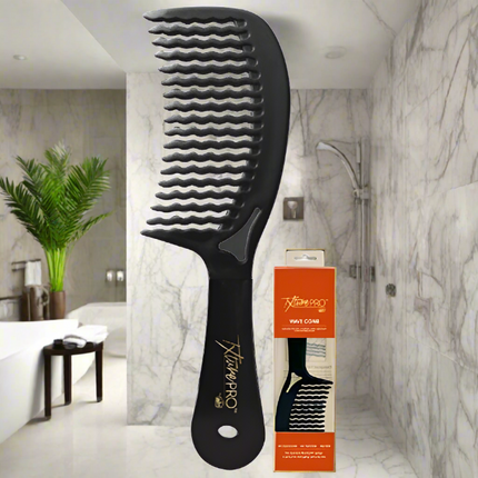 Txture Pro Wave Comb Black