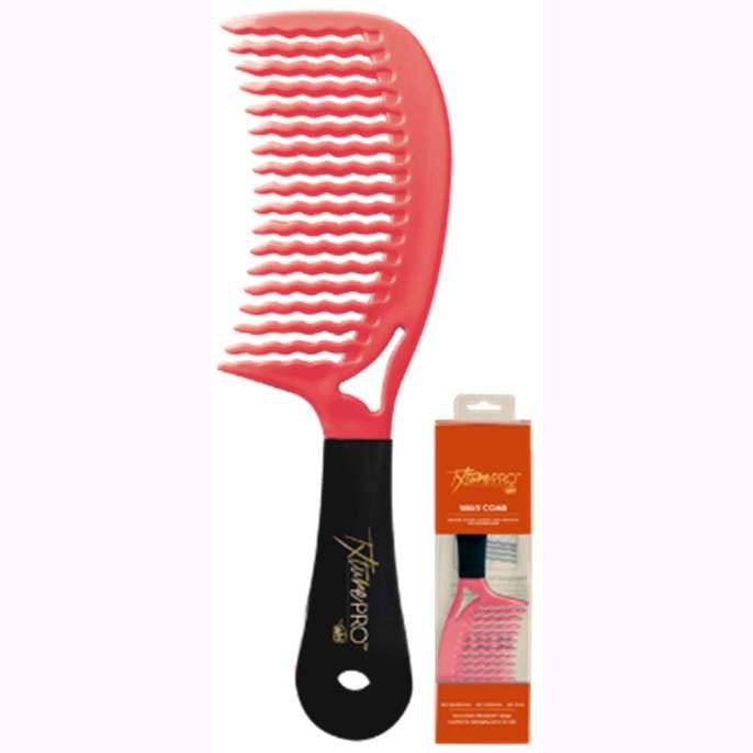 Txture Pro Wave Comb Pink & Black