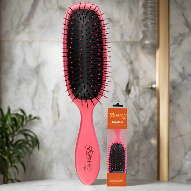 Txture Pro Detangler Pink Brush