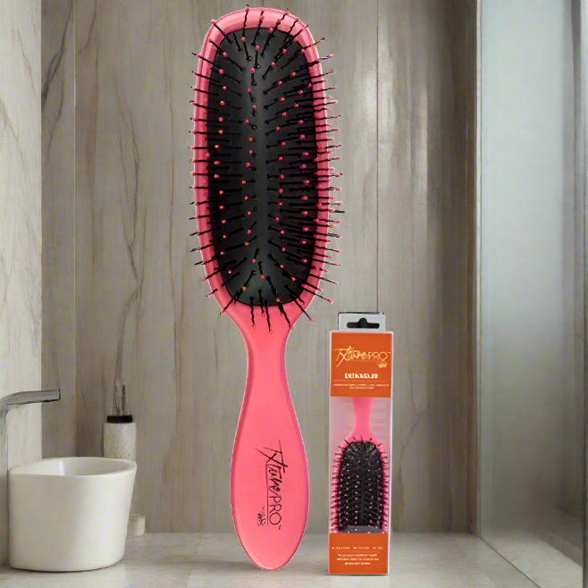 Txture Pro Detangler Pink Brush