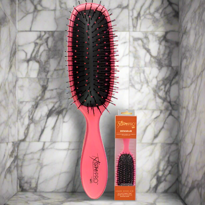 Txture Pro Detangler Pink Brush